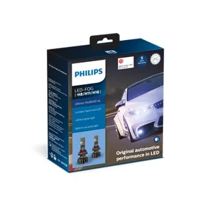 PHILIPS 11366U90CWX2 Лампа Fog H8/H11/H16 Ultinon Pro9000 HL 5800K LED