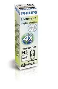 PHILIPS 12336LLECOC1 Лампа H3 LongerLife 12V (55W)