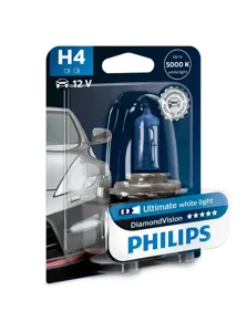 PHILIPS 12342DVB1 Лампа Philips H4 Diamond Vision 55WP43t-37 (blister - 1 шт.)