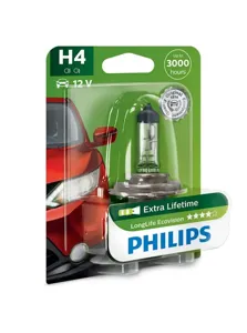 PHILIPS 12342LLECOB1 Лампа (H4) 6055W 12V P43T-38 галогенная в блистере EcoVision