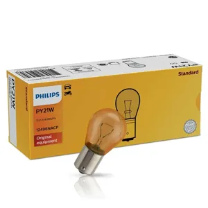 PHILIPS 12496NACP Лампа 12 21 СО СМЕЩЕННЫМ ЦОКОЛЕМ PY21W PHILIPS