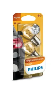 PHILIPS 12594B2 Комплект ламп 214W 12V BAZ15d габаритстоп сигнал (2шт. в блистере)