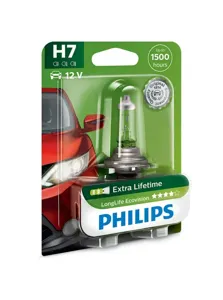 PHILIPS 12972LLECOB1 Лампа H7 LongerLife Ecovision 12V (55W) в блистере