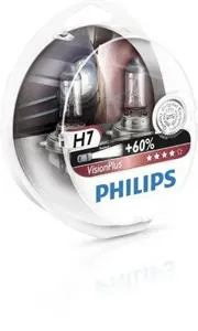 PHILIPS 12972VPS2 Лампа H7 12V (55W) Vision Plus , 2шт. в пласт.коробке