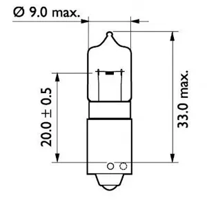 PHILIPS 24356CP Лампа накаливания, фонарь указателя поворота