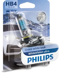 PHILIPS 9006WVUB1 Лампа галоген WhiteVision ultra HB4 12В 51Вт