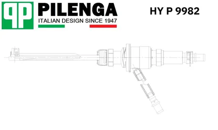 PILENGA HYP9982 Цилиндр главный сцепления Лада Vesta (15-)