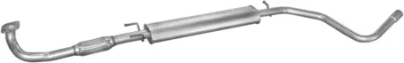 POLMOSTROW 07504 Глушитель Fiat Stilo средняя часть