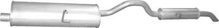 POLMOSTROW 4533 глушитель задняя часть Chrysler Voyager 2.4/3.3 01-04