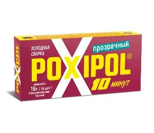 POXIPOL ST02079 POXIPOL Холодная сварка прозрачная (0.014L)
