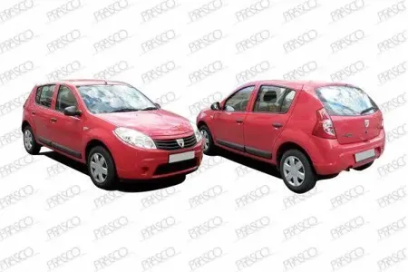 PRASCO DA2201622 усилитель бампера переднего  Renault  Sandero 08-12