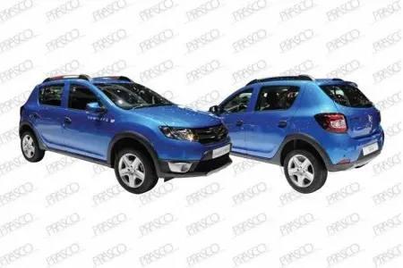 PRASCO DA2267514 Стекло зеркала левого c подогревом, сферическое