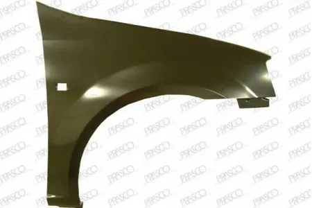 PRASCO DA3203013 Крыло переднее прав. с боковым отверст. под повтор. Renault Logan 05-08