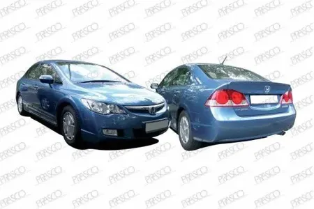 PRASCO HD0431001 бампер передний Honda Civic VIII