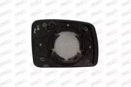 PRASCO LR8007504 Стекло зеркала левое с крон. выпукл. с подогр. Land Rover Discovery 4.0i4.4i2.7D 04-09