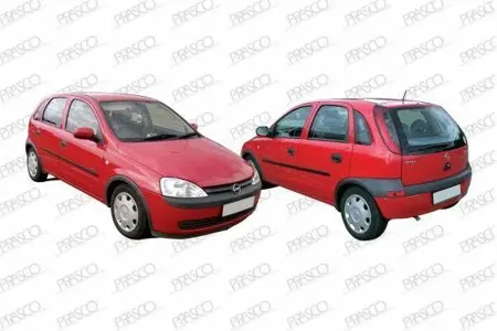 PRASCO OP0301011 Бампер передний Opel Corsa C 00-03