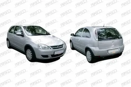 PRASCO OP0322124 Решетка бампера решётка бампера левая Opel Corsa C 03 - 06