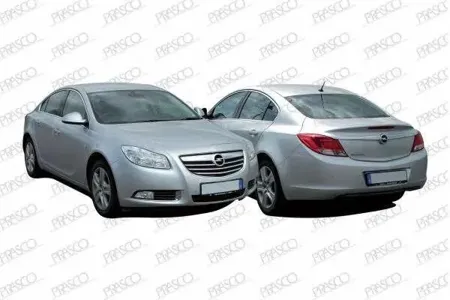 PRASCO OP0607503 Стекло зеркала правого c подогревом, сферическое