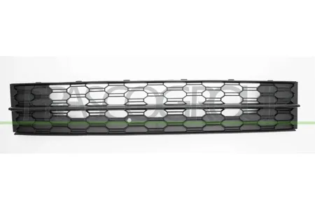 PRASCO SK0322120 Решетка бампера центральная черная Skoda Octavia 1.0-2.0i2.0D 12-20