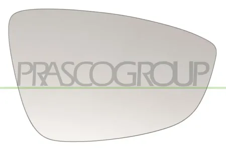 PRASCO VG6207503 Стекло зеркала правого c подогревом, сферическое