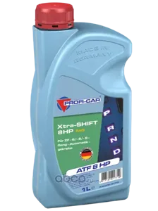 PROFI-CAR 21771 Масло трансмиссионное PROF Xtra-SHIFT 8HP 1л для АКППZF 5671 090 312, BMW 83222289720, VW G 060 162
