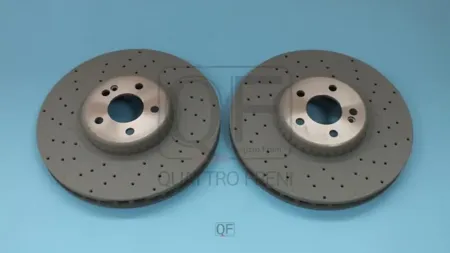 QUATTRO FRENI QF00F00019 Диск тормозной fr комплект