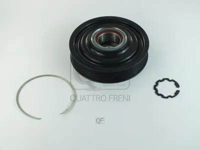 QUATTRO FRENI QF80Q00196 Шкив компрессора кондиционера в сборе