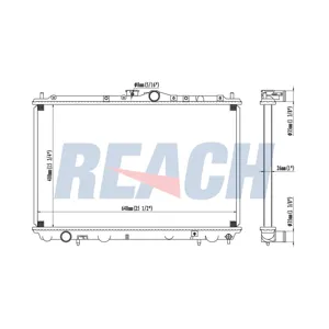 REACH 14014201126 Радиатор