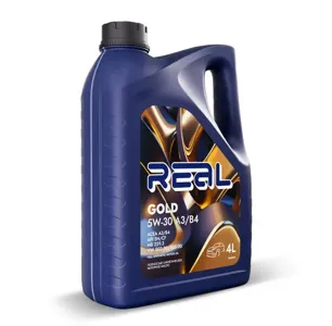 REAL G1010004 Масло моторное синт. GOLD 5W30 A3B4 4л