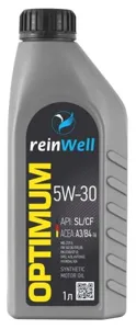 REINWELL 4973 Масло моторное синт. 5W30 1л ACEA А3В4