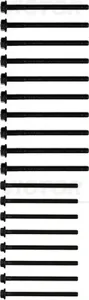 REINZ 143234101 Комплект болтов ГБЦ 18шт. Peugeot Boxer 2.2HDi 06>