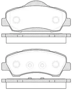 REMSA 153000 Колодки торм.передние Peugeot 301 1.2-1.6 12>308 II 1.2T-2.0D 13>