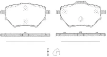 REMSA 156200 Колодки торм.задние Haval fe-7 Geely Monjaro KX11