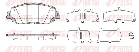 REMSA 178710 Рабочий цилиндр сцепления
