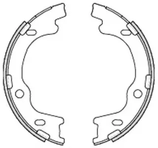 REMSA 469900 Колодки барабан.ручника Hyundai I30, Kia Ceed Sportage 1.4-2.0i1.6-2.0CRDi 07>