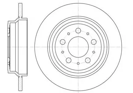 REMSA 662000 Диск тормозной