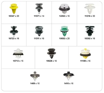 RESTAGRAF 88 Набор  GVF Клипсы для дверных панелей  упак. 228шт.