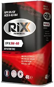 RIXX RX0007TPX RIXX TP X 5W-40 SN/CF Масло моторное синт. 4L