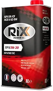 RIXX RX0011TPX RIXX TP X 5W-30 А3/В4 SN/CF Масло моторное синт. 1L
