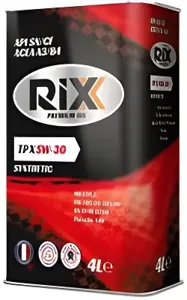 RIXX RX0012TPX RIXX TP X 5W-30 А3/В4 SN/CF Масло моторное синт. 4L
