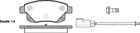 ROADHOUSE 2125202 Колодки торм диск Ford Transit 2.2 TDCi 2.3i 16v 2.4 TDCi