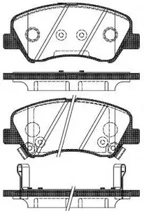 ROADHOUSE 2148802 Колодки торм.диск.  Kia Rio  III (UB)