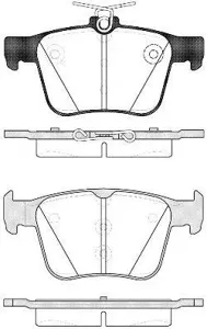 ROADHOUSE 2151610 Колодки торм.дисковые Golf VII Superb III