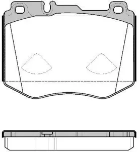 ROADHOUSE 2160400 Колодки торм.дисковые Mercedes w205 (14-)