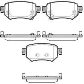 ROADHOUSE 2168202 Колодки торм.задн. MAZDA 6 (GJ) (12/12-)
