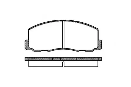 ROADHOUSE 218800 Колодки торм.дисковые