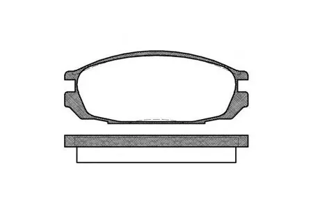 ROADHOUSE 229200 Колодки торм.дисковые