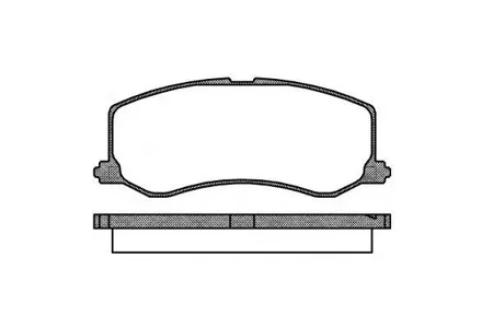 ROADHOUSE 241000 Колодки торм.дисковые