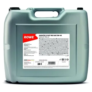 ROWE 20068020099 Масло моторное ROWE HIGHTEC SYNT RSi SAE 5W-40 (20л) A3B4 SNCF RN 07000710 PSA B71 2296 Opel GM-LL-A-025GM-LL-B-025 Mercedes -Freigabe 229.3226.5 Porsche A40 VW 502 00505 00