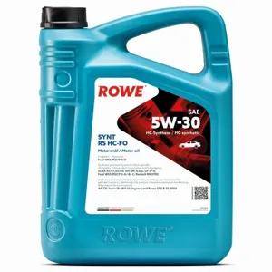 ROWE 20146005099 Моторное масло HIGHTEC SYNT RS 5W30 HC-FO A1B1 A5B5 SNCF GF-4 5л